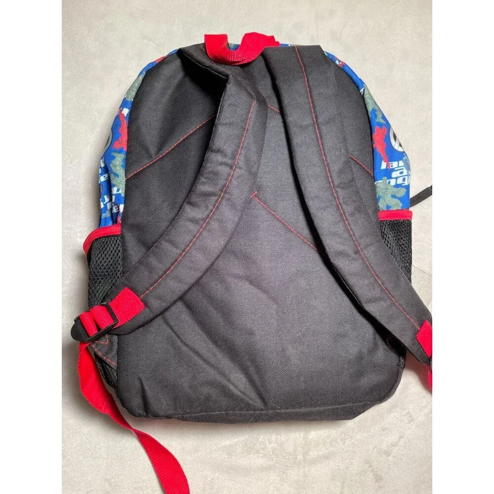 Marvel Avengers Superhero Backpack With Iron Man Hulk & Captain America For Kids